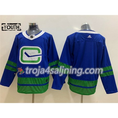 Vancouver Canucks tröja Alternate 2019-2020 Adidas Blå Authentic - NHL Tröjor Barn